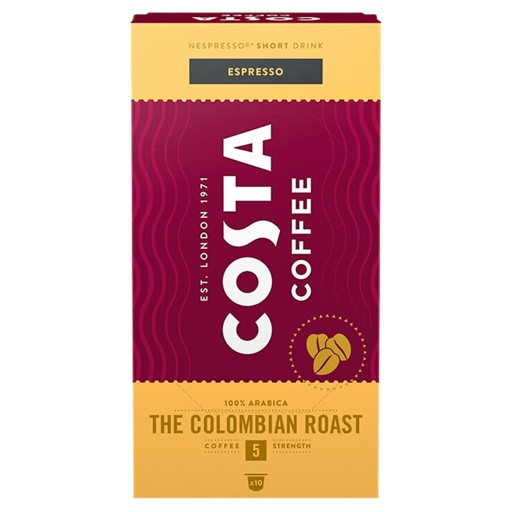 Kapsule Nespresso Costa Colombian Roast 10 ks