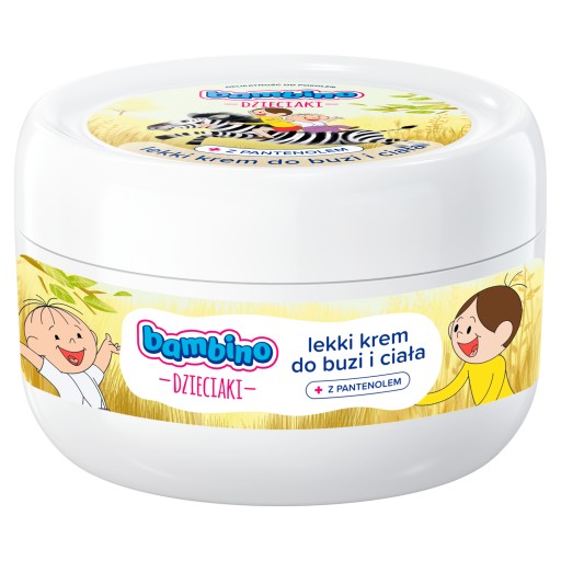 BAMBINO KIDS LIGHT KRÉM NA TVÁR A TELO 250ML