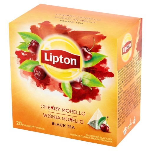 Lipton Morello čierny čerešňový čaj 20 tb