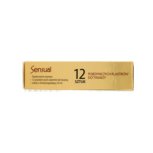 Joanna Sensual Grapefruit depilačné pásiky na tvár - suchá pokožka 1 balenie-12