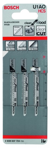 Pílový kotúč na drevo 100 mm 3 ks. T 101 BR Bosch