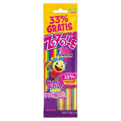 ZOZOLE DÚHOVÉ ŽELÉ 100 g MIESZKO
