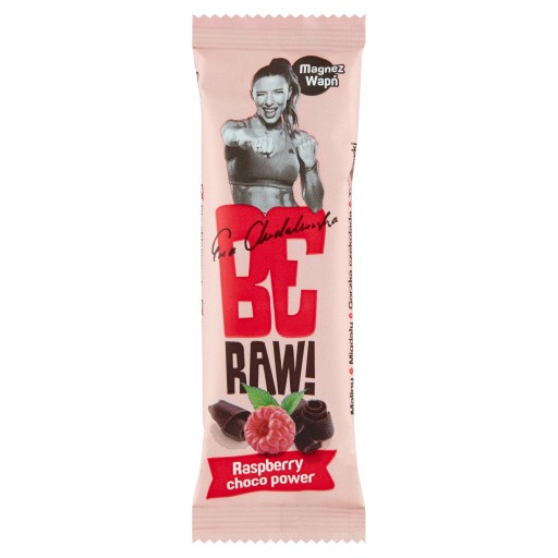 Buďte Raw! Malinová čokoládová tyčinka Power 40g x 2 kusy