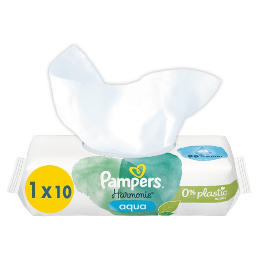 Pampers Pampers Obrúsky Harmonie Aqua 1x10 ks