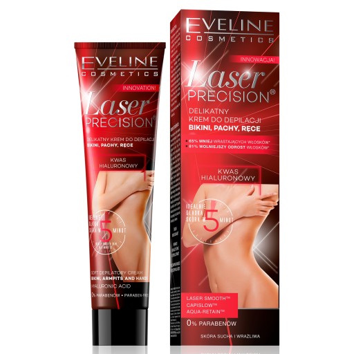 EVELINE Laser Precision depilačný krém na BODY 125 ml