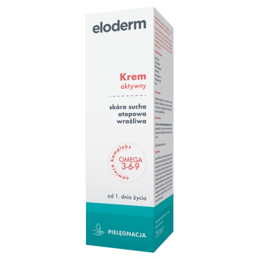 Eloderm Krém aktívny od prvého dňa života 75ml