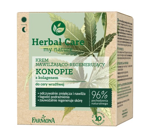 Farmona Herbal Care Konopný krém na tvár 50 ml