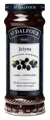 Ovocný džem Rhapsody Blackberry 284 g ST. DALFOUR