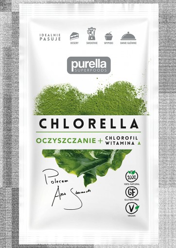 PURELLA Chlorella prášok na trávenie 21 g