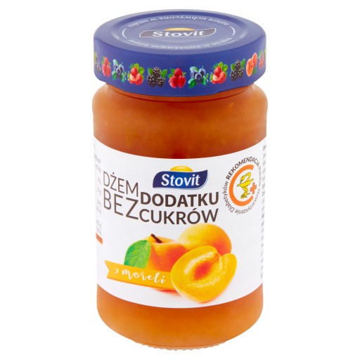 Marhuľový džem BEZ CUKRU, Xylitol, MARHUĽOVÝ Stovit