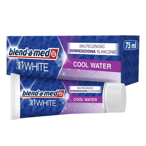 Blend-a-med 3D biela zubná pasta studenej vody