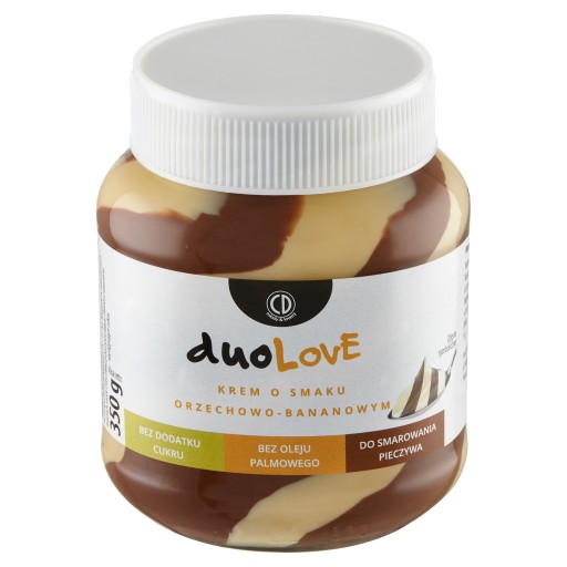 CD LOVE DUO krém s orechovo-banánovou príchuťou 350g (bez pridaného cukru a bez