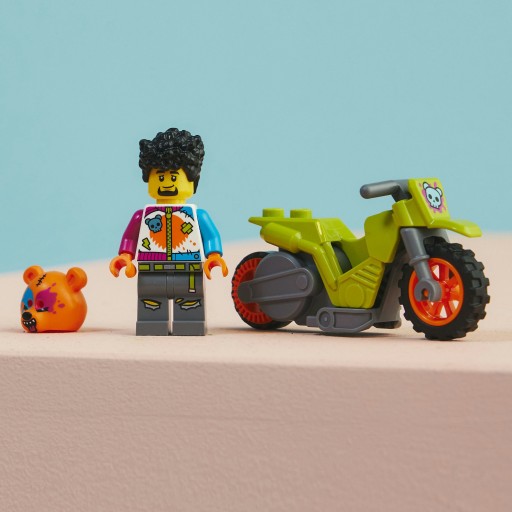 LEGO Bricks City 60356 Kaskadérsky motocykel s medveďom