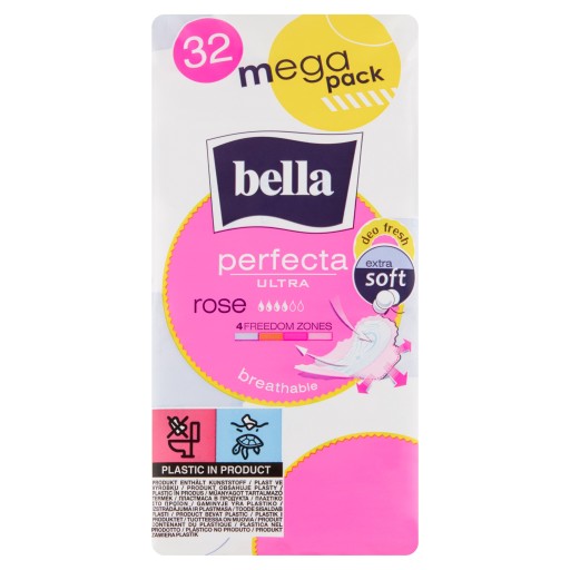 Bella Perfecta Ultra Rose hygienické vložky 32 ks