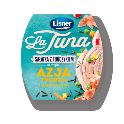 TUŇIAKOVÝ ŠALÁT SO ZELENINOU NA ÁZIJSKÝ ŠTÝL 160g LISNER
