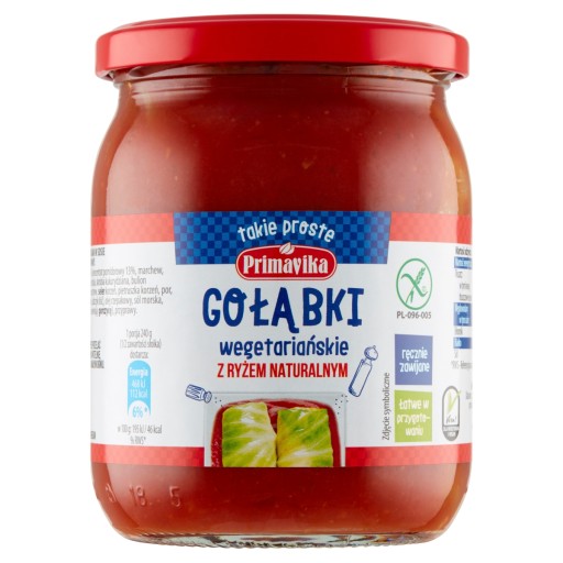 Plnená kapusta s ryžou natural 480g Primavika