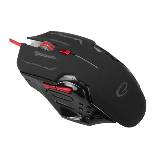 ESPERANZA DROBOVÁ MYŠ. GAMING LED 6D OPT. USB APACHE ČERVENÝ