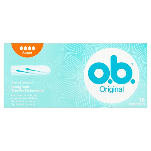 Ob ORIGINÁL Super tampóny 16 ks.