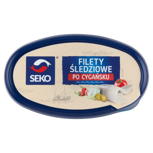 Cigánske filety zo sleďa seko 250g