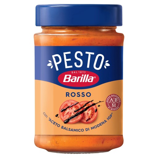 Barilla Pesto Rosso omáčka 200g TALIANSKE ČERVENÉ PESTO 200g bezlepkové