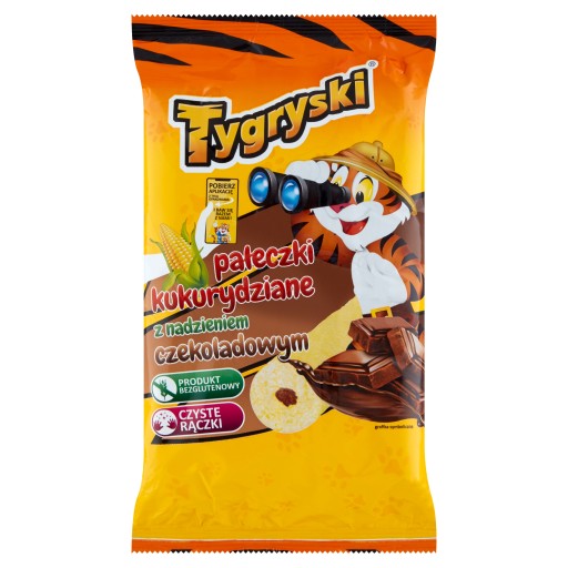 Tigrie kukuričné tyčinky/syr 60g