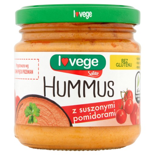 Sante Lovege Hummus so sušenými paradajkami, bez lepku