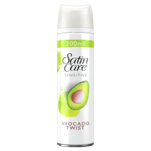 GILLETTE Satin Care Avocado gél na holenie 200 ml dátum spotreby 07/2024
