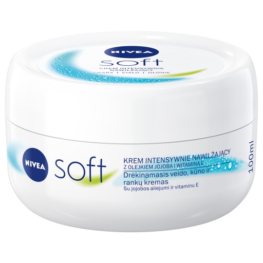 NIVEA SOFT krabička na krém 100ml