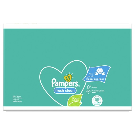 Pampers Fresh Clean vlhčené obrúsky 52 ks x1