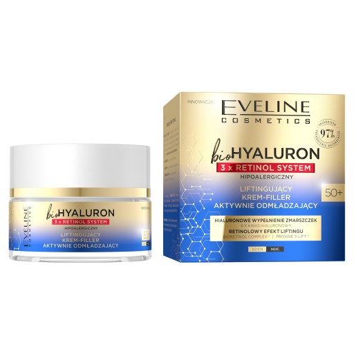 Krém na tvár Eveline Cosmetics Bio Hyaluron