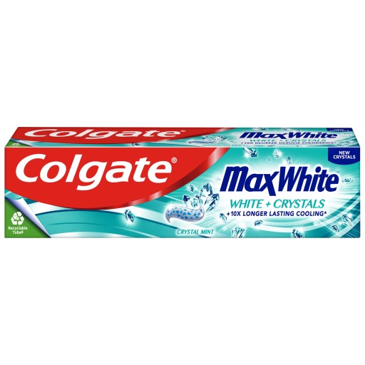 Colgate Max White+ White Crystals zubná pasta 100ml