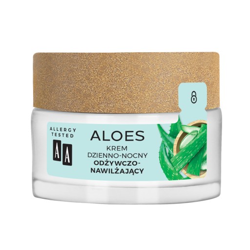 Denný a nočný výživný a hydratačný krém s výťažkom z AA Aloe Vera 50 ml