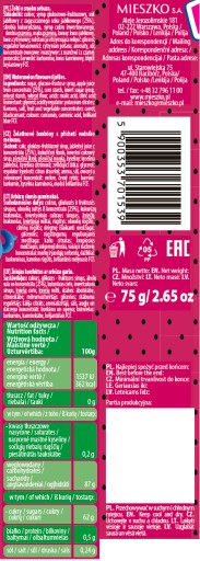 Zozole Hello Żelo melónové želé 75 g