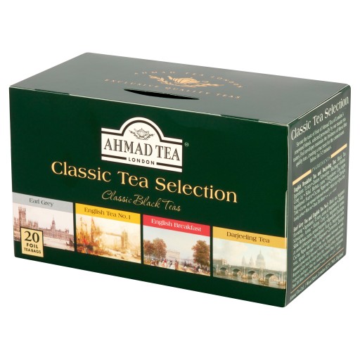Ahmad Tea Výber čiernych čajov Sada 4 čiernych čajov