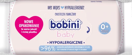 Bobini Baby sada vlhčených obrúskov 60 ks x 4