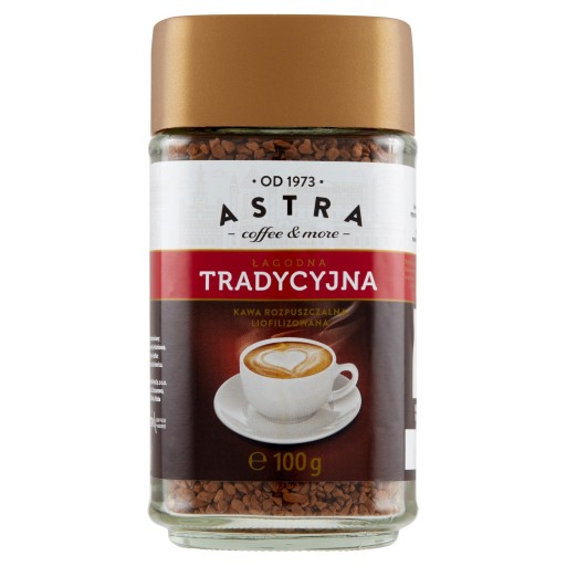 Instantná káva Astra Kawa Delicate Taste Jar 100 g