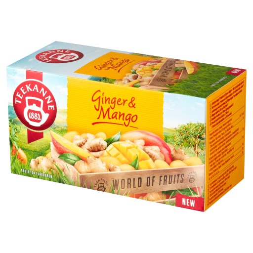 Ovocný expresný čaj Ginger & Mango Teekanne 35 g