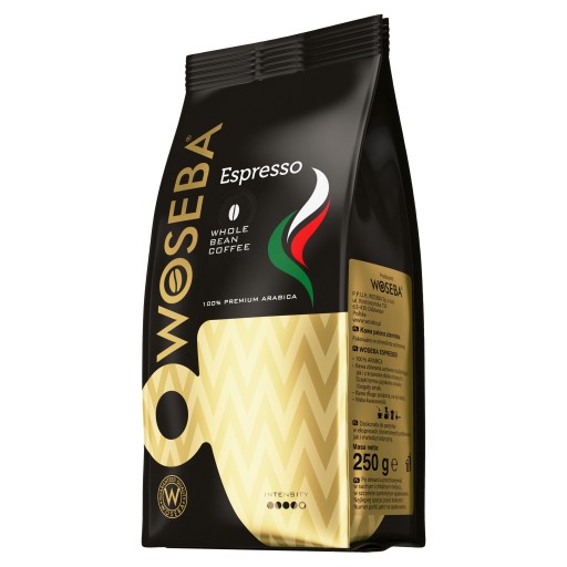 Zrnková káva Woseba Espresso Zrnková káva pražená 250 g