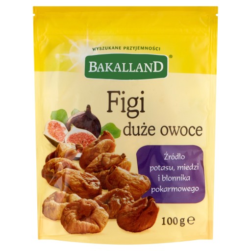 BAKALLAND SELECTION Veľké celé sušené figy 100 g