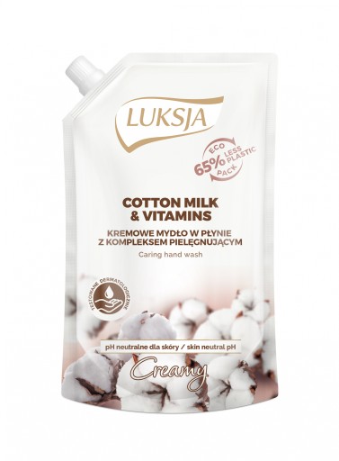 LUKSJA Tekuté mydlo náplň Bavlna 400ml
