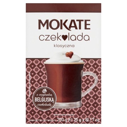 Z NEMECKA Mokate Classic Chocolate Drink 8 vrecúšok
