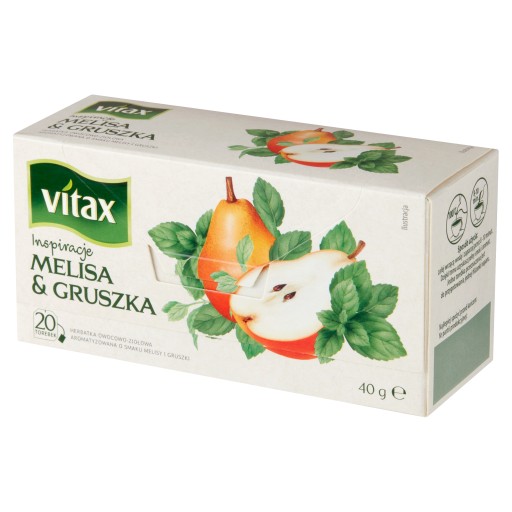 Vitax Melisa Hruškový čaj 20 tb