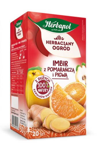 Ovocný čaj Zázvor s pomarančom a dulou 50 g