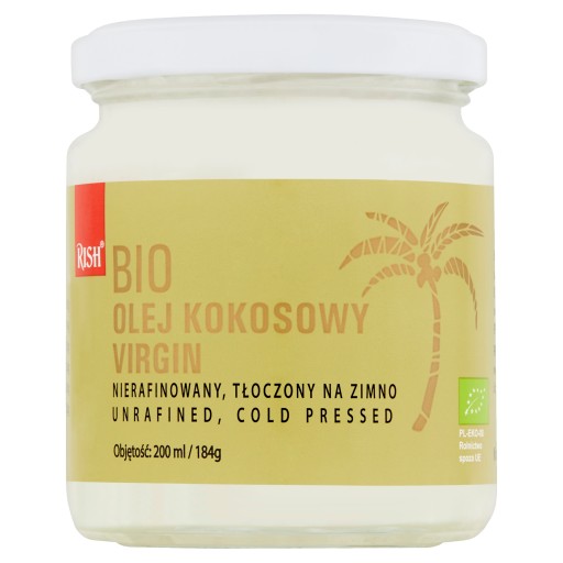 Panenský bio kokosový olej 200 ml/ 184 g