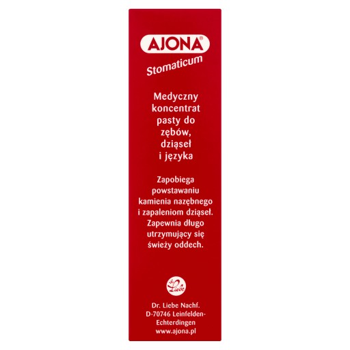 AJONA ZUBNÁ PASTA NA KRVÁCANIE ďasien 25ml