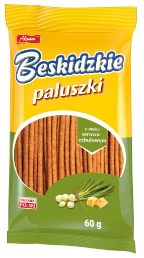 Beskidzkie Paluszki syr cibuľa 60 g