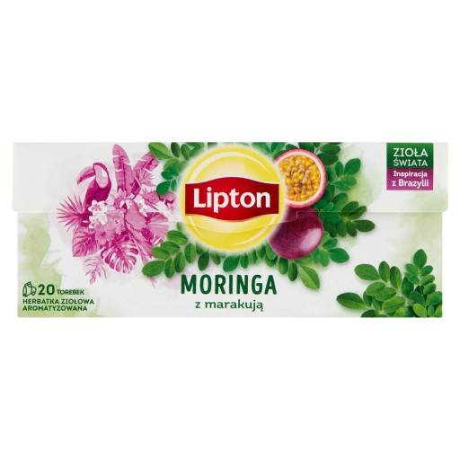 Lipton Moringa čaj s marakujou 20 vrecúšok