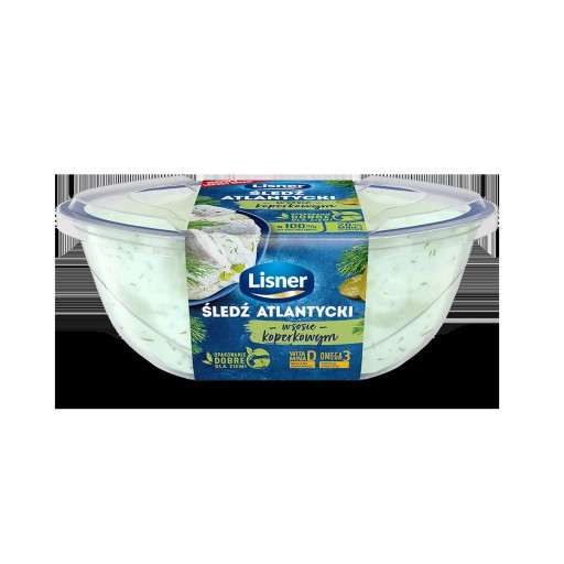 Filety zo sleďa Lisner v kôprovej omáčke 160 g
