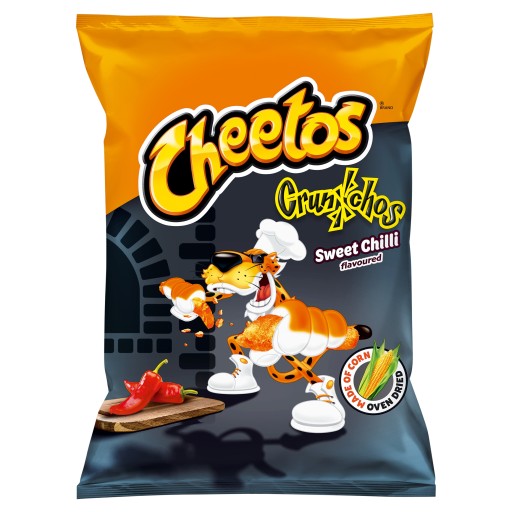 Cheetos Crunchos sladké chilli lupienky 165g