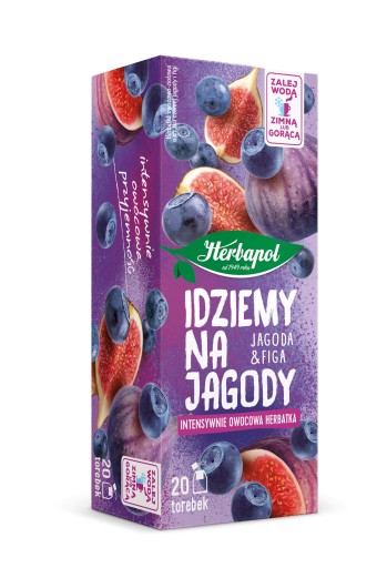 Herbapol čaj IDEME HĽADAŤ ČUČORIEK Jagoda Figa 20t*2g